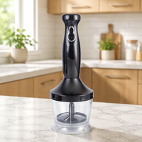 Mixeur Plongeant Commercial Portable 2 Vitesses pour Cuisine Domestique – Batteur Électrique à Main pour Aliments