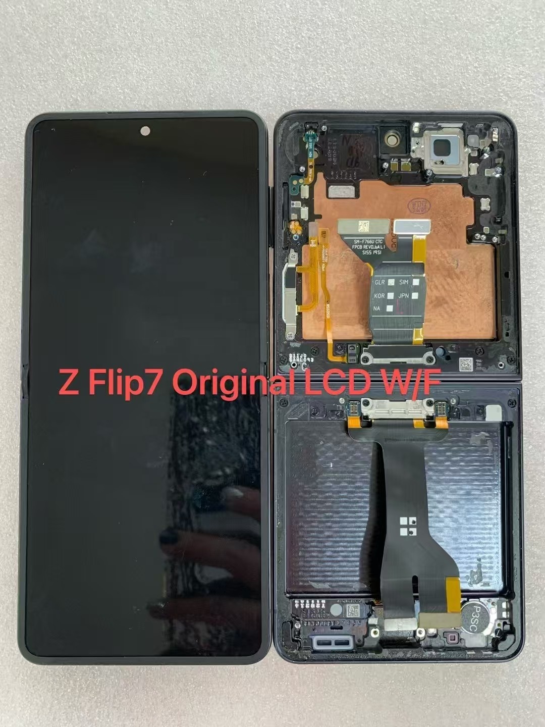 For ZFlip1/2/3/4/5/6/7 HD+ <strong>OLED</strong> Original <strong>Display</strong> Screen <strong>Replacement</strong> Frame Digitizer Assembly 1 Year Warranty Strictly Tested