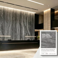 Pierre flexible durable, légère et écologique pour la décoration murale de luxe des intérieurs, des hôtels et des restaurants