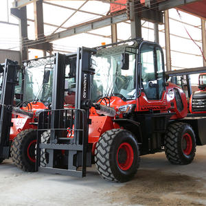 Epa מנוע דיזל מלגזה שטח קשה <span class=keywords><strong>4</strong></span> גלגל כונן להרים משאית מפרקים ביצועים גבוהים חדשים מחוץ לכביש מלגזה 3.5 טון - Product Image 2