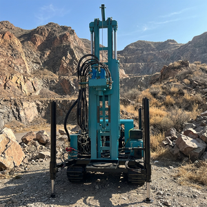 Drill <strong>Rig</strong> Deep Well With Mud Pump 300m Hydraulic Water Well Drilling Machine Crawler Air Compressor Durable for Sale - Product Image 3