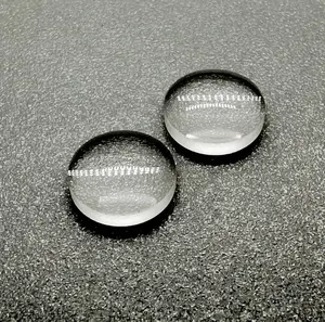 Lente de colimador EFL, 15mm, 11,24mm, cristal óptico, condensador láser asférico