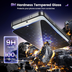 Armure dorée 0,25 mm Og Verre anti-espion Films de protection de la vie privée Films de protection d'écran en verre trempé pour <span class=keywords><strong>Samsung</strong></span> S26 ultra S25+ - Product Image 4