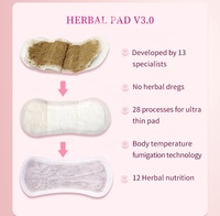 Prix d'usine, serviettes hygiéniques vaginales à base d'herbes chinoises personnalisées pour les soins intimes des femmes, pour soulager les douleurs menstruelles