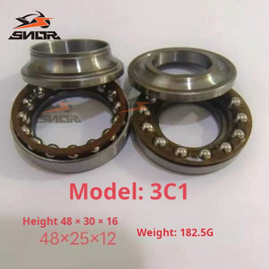 Snor ชุดตลับลูกปืนพวงมาลัยรถจักรยานยนต์สำหรับ <span class=keywords><strong>Yamaha</strong></span> aerox nvx ray <span class=keywords><strong>ZR</strong></span> <span class=keywords><strong>125</strong></span>ทนทาน - Product Image 2