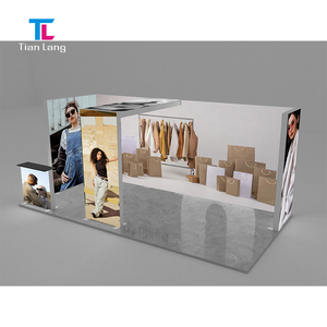 Stand d'exposition TianLang Stands d'exposition Lightbox Expo affiche des murs rétroéclairés Seg Lightbox Booth Display - Product Image 6