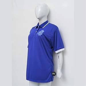 Camisetas de polo de talla grande para mujer, Cresta de letras griegas de punto bordada personalizada para polo - Product Image 3