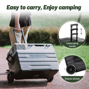 Enx42 Groothandelsprijs Alpicool Zonne-Energie Camping Koelkast Vriezer Ac Dc 12V Compressor Auto Koelkast Glijbaan <span class=keywords><strong>3</strong></span> <span class=keywords><strong>Way</strong></span> Camping Koelkast - Product Image 2
