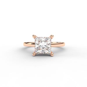 Most Selling Moissanite Engagement <b>Ring</b> for Bridal Jewelry Wedding Celebration and Gift Giving Available At Best Market Price - Product Image 1