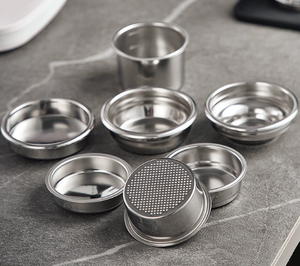Tazón de polvo con mango para máquina de café expreso, tazón de polvo, tazón ciego de limpieza, accesorio de filtro de extracción de café simple/<span class=keywords><strong>doble</strong></span> - Product Image 3