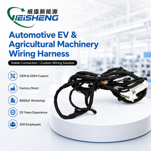 Cablaggio Personalizzato per Veicoli Elettrici, Macchinari Agricoli, Assemblaggio Cavi con Nastro in Tessuto OEM - Product Image 1