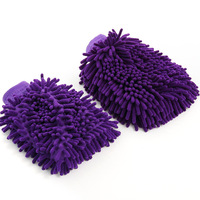 Gant de lavage de voiture en microfibre chenille de qualité supérieure, sans rayures, pour le nettoyage des voitures