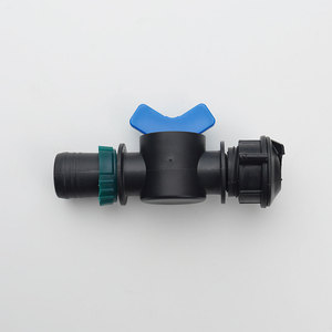 Vanne de dérivation d'irrigation goutte à goutte en plastique, diamètre 16 mm, modèle Qx-022, taille personnalisée pour bande d'irrigation goutte à goutte - Product Image 6
