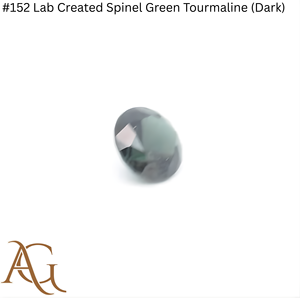 Espinela Cultivada en Laboratorio # 152 Esferas de Turmalina Verde (Oscura) de Espinela Creada en Laboratorio, Sintética, Simulada por Fusión de Llama - Product Image 4