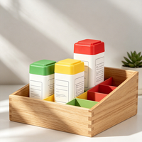 Bouteille en plastique carrée de 250 ml en HDPE de qualité alimentaire pour capsules de suppléments vitaminiques et médicaments, personnalisation possible