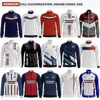 Survêtement Hommes Femmes Survêtements de Sport Surdimensionnés Fabricant Personnalisé Football Formation Football Badminton Basketball Jogger Veste