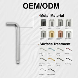 Juego de Llaves Allen con Cabeza Esférica de Aleación Cromada Resistente, Llave de Extremo Esférico Ajustable de Grado Industrial para Reparación Automotriz - Product Image 3