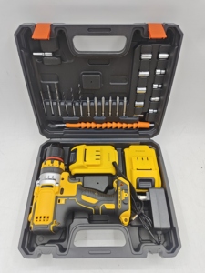 Mini Taladro Inalámbrico de Alta Calidad con Batería de Iones de Litio de 1.5Ah, Destornillador de Grado Industrial, Taladro de Velocidad Variable - Product Image 1