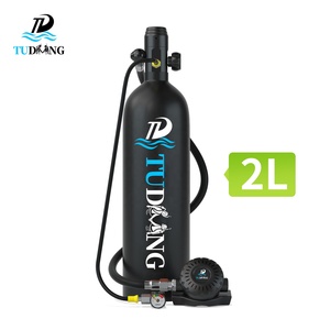 TUDIVING OEM/ODM <span class=keywords><strong>Bouteille</strong></span> <span class=keywords><strong>de</strong></span> <span class=keywords><strong>plongée</strong></span> HPA 200 bar 20 MPa 3000 psi pour sports nautiques, avec embout buccal à valve <span class=keywords><strong>de</strong></span> décharge, autonomie 25-30 minutes - Product Image 1
