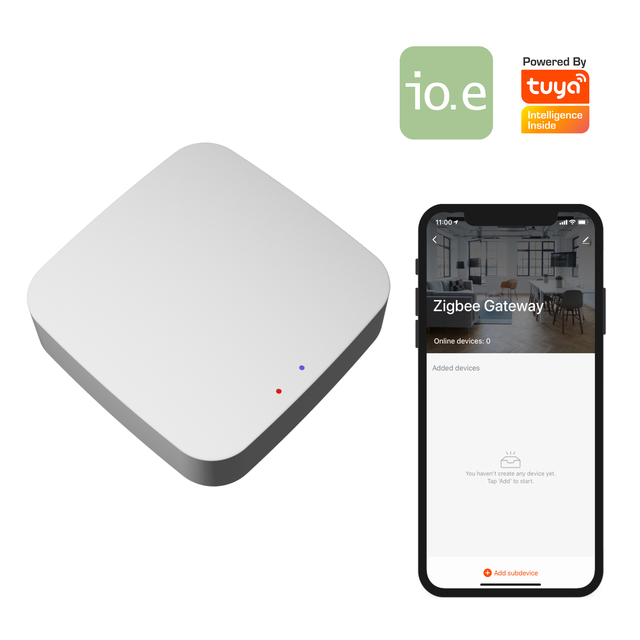 Smart Zigbee Gateway Zigbee Wifi Hub 5V/1A Micro-USB Power Supply Tuya Smart