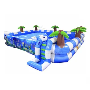 Lilytoys piscina rettangolare con struttura in metallo spa sia piscina gonflable pool