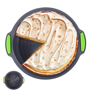 Utensilios para Hornear - <span class=keywords><strong>Molde</strong></span> <span class=keywords><strong>de</strong></span> Silicona <span class=keywords><strong>de</strong></span> Grado Alimenticio para Pasteles, Bandeja <span class=keywords><strong>Circular</strong></span> para Hornear Pizza <span class=keywords><strong>de</strong></span> 9.5 Pulgadas - Herramientas para Hornear en el Hogar - Product Image 5