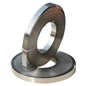 1/2 Inch X 0.5Mm 304 Roestvrij Staal Smalle Tape Voor Bevestig Isolatiekanaal En Pijpleiding