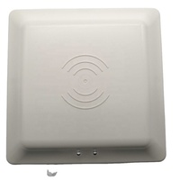 Lector UHF RFID de Largo Alcance 860mhz-960mhz con 2 Indicadores LED para Sistema de Estacionamiento de Automóviles