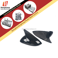 Moulage par injection plastique OEM personnalisé, matériau PC, composants structurels automobiles, pièces intérieures de voiture, coque de rétroviseurs