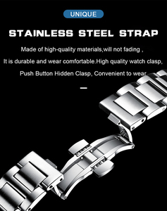 Nuovo <span class=keywords><strong>Orologio</strong></span> da Polso POEDAGAR 613 <span class=keywords><strong>Oro</strong></span> <span class=keywords><strong>Rosa</strong></span> 2026 da Uomo Quarzo Quadrato in Acciaio Inossidabile, Impermeabile, Luminoso con Data - Product Image 5