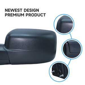 Accessori <span class=keywords><strong>Auto</strong></span> di Alta Qualità Specchietto Retrovisore Esterno Elettrico Riscaldato Pieghevole per RAM 1500 2013-2018 - Product Image 2