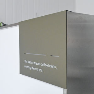 Personnalisation créative de panneau d'affichage de panneau d'affichage de publicité en métal de bureau de barre de conception - Product Image 5