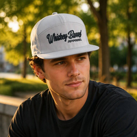 Casquette Snapback Unisexe Hip Hop à Visière Plate 7 Panneaux en Polyester Respirant Perforé avec Broderie 3D, Logo Personnalisé, Vente en Gros Fabricant