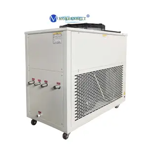 Enfriador Industrial de glicol refrigerado por agua, alta eficiencia, baja temperatura