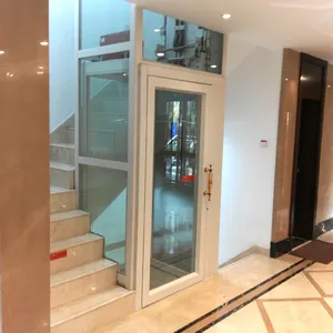 Elevador doméstico hidráulico de 400 kg, elevador para casa, sem poço, lindo, bom preço e qualidade, fácil de instalar, elevadores elevadores