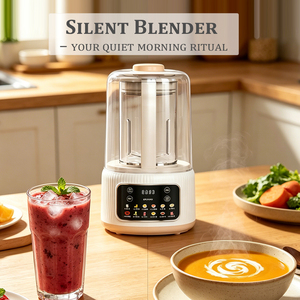 Máquina Eléctrica Automática para Hacer Leche de Almendras y Avena para Uso Doméstico, Máquina para Hacer Leche de Frutos Secos OEM con Autolimpieza y Diseño Desmontable - Product Image 1