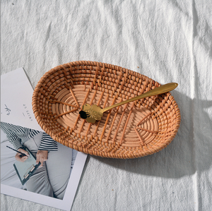 Плетеная корзина для фруктов и хлеба из ротанга - Product Image 3