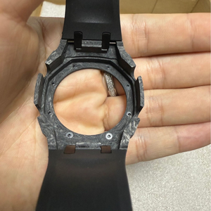 2100 Accesorios, Caja de Reloj Luminosa de Fibra de Carbono para C Asio G A-2100, Kit de Modificación, Correa de Metal y Silicona - Product Image 5