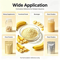 Ekstrak Bubuk Musa Acuminata Kelas Kosmetik Langsung dari Pabrik, Ekstrak Buah Pisang untuk Campuran Diet, Bahan Baku Perawatan Kulit