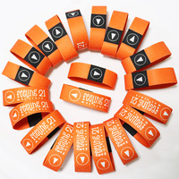 Vente flash - Bracelets élastiques de luxe personnalisés écologiques et élégants / Bracelet en polyester pour activités de plein air avec logo personnalisé