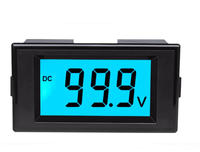 Digital DC AC Volt Amp Meter 0,56 "Led Dual Display V a Panel Meter LED Meter 600V AC100A