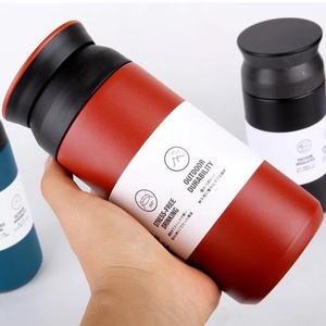 Mini Kinto Travel Coffee Tumbler 350ml 500ml Stainless Steel Japanese <strong>Vacuum</strong> Tumbler <strong>With</strong> Handle Tea Infuser <strong>With</strong> <strong>Strainer</strong> - Product Image 5