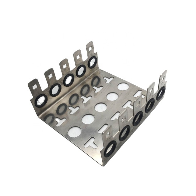 ANSHI 6442 3 230-10 Krone Type 10 Way 100 Pairs Back Mount Frame for LSA Module Telecommunications Product
