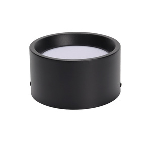 โคมไฟดาวน์ไลท์ LED SMD 9W 12W 18W 36W สำหรับติดตั้งบนพื้นผิว Dali dimmable จี้เพดานสำหรับโรงแรมตัวเลือกสีดำและสีขาว - Product Image 1