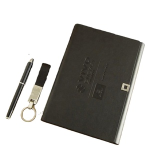 Custom Logo Executive <b>Gift</b> <b>Set</b>: Branded Notebook, USB Drive & Card Holder for Corporate <b>Gifts</b> - Product Image 3