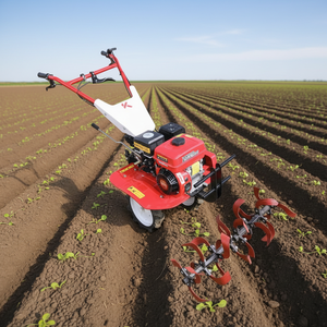 Diesel-Powered Rotary Tiller for Small Farms & Ditch Use High Efficiency, Farm <b>Cultivator</b> for Land Preparation 1-Year Warranty - Product Image 1