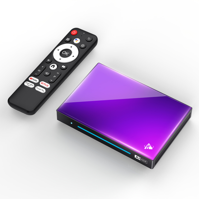 New Arrival H96 Max M9 Android 14.0 TV Box Media Player 8K UHD AI-SR Wifi6 BT5.4 Original Set Top Box