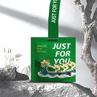 Cadeau parfumé de sachet de parfum de festival de bateau de dragon de logo personnalisé pour des propriétaires de voiture