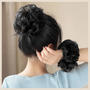 Isi Argom <b>Black</b> Window <b>Band</b> with Wi-raised <b>Head</b> (WFHUMAN) Styling Accessory for Hair - Product Image 1