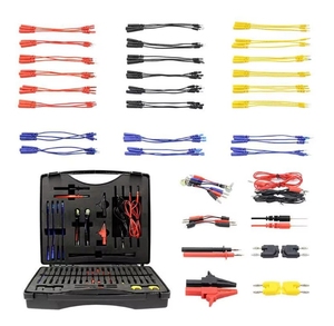 回路ケーブルテスター自動車診断ツールキットプラスチック部品12-24Vほとんどの車-端子付きワニ口クリップ付き - Product Image 4